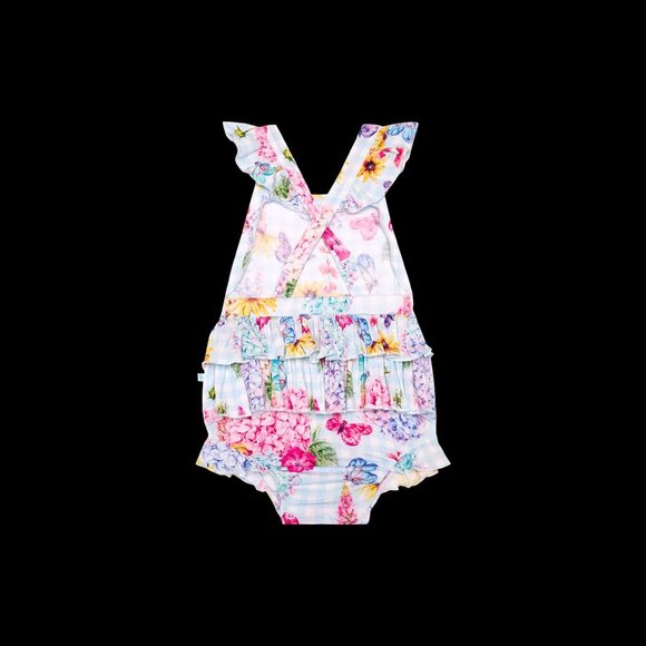 Nicolette Ruffle Strap Romper - Picture 2 of 2